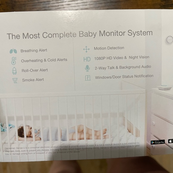 Sense U baby monitor - Picture 3 of 3